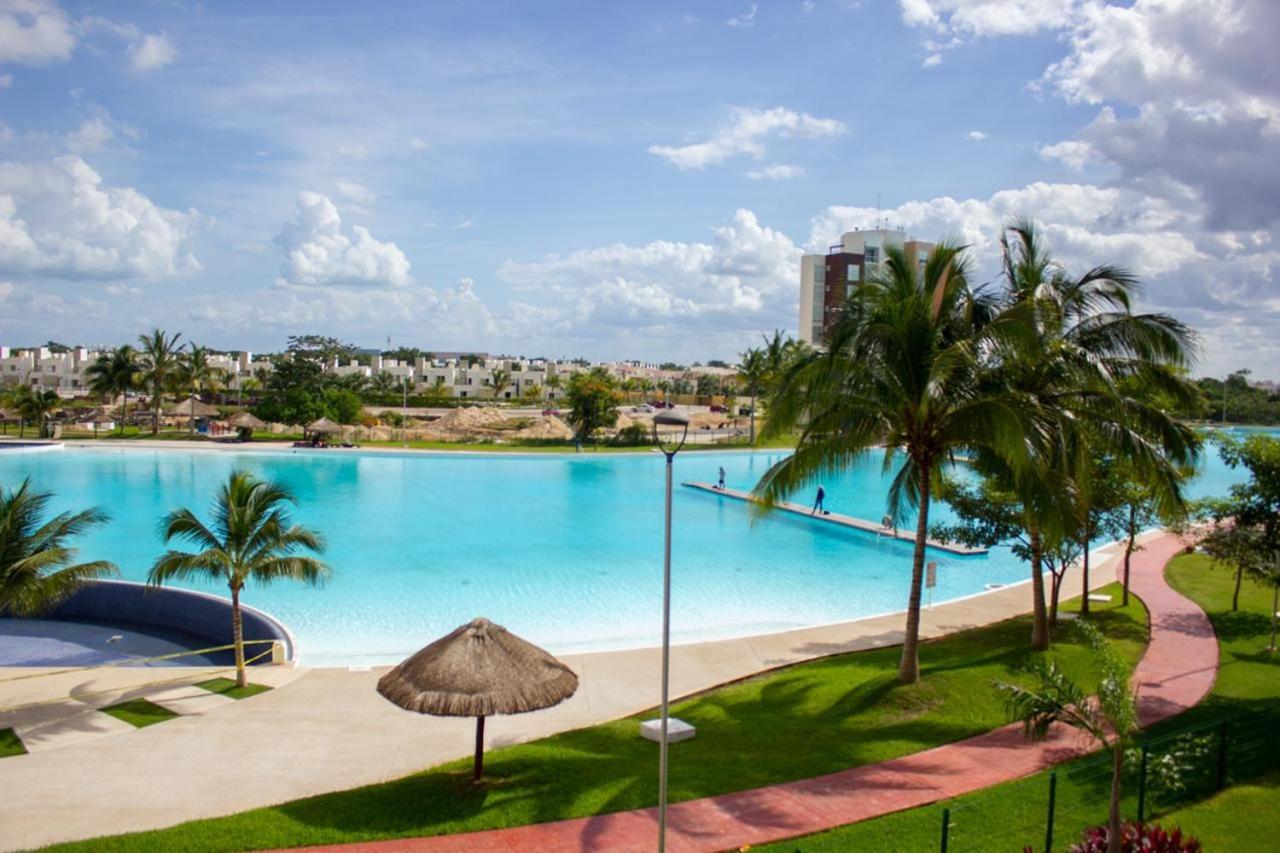 Cancun Con Alberca Gigante Exterior foto